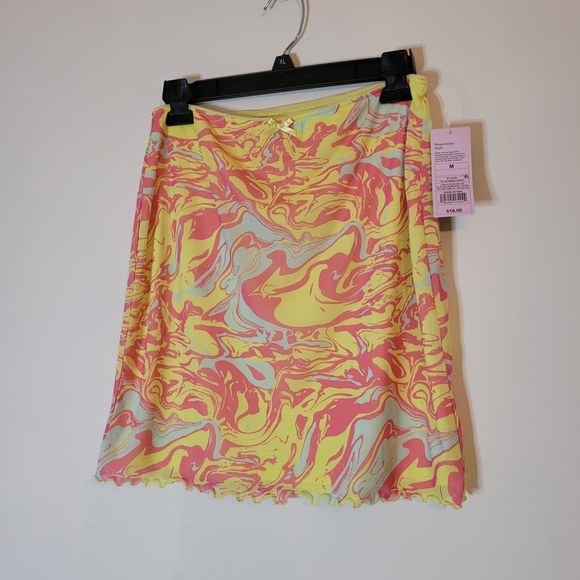 Wild Fable Bright Marble Print Miniskirt - Picture 3 of 4